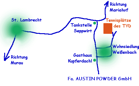 Lageplan TVD-Plätze